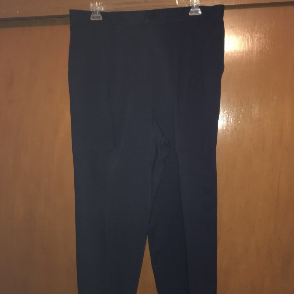 Navy blue slacks size 22W